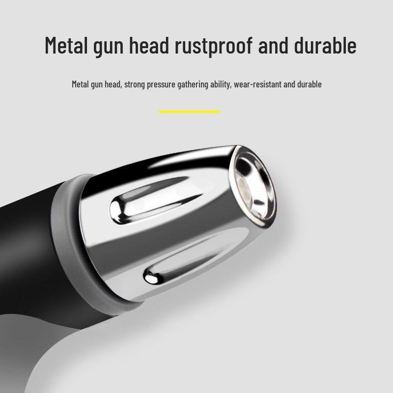 High-Pressure Water Gun with Rubber-Coated Handle for Car Washing & Garden Watering