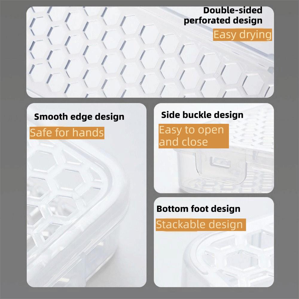 Plastic Chopsticks Cleaning Storage Box Hollow Out Tableware Storage Basket  Dishwasher