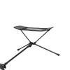 Portable Folding Telescopic Moon Chair Footrest for Camping and Reclining
