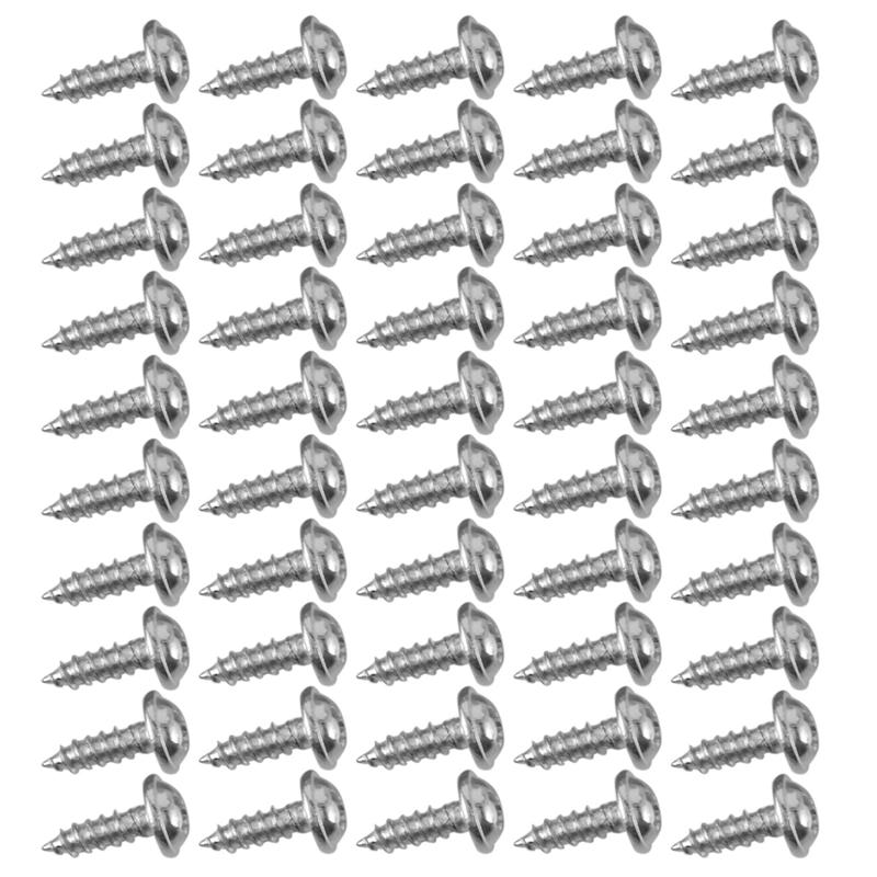 ABWR-75 Pcs D-Ring Picture Frame Hanging Hooks Double Hole Hangers With Screws Silver