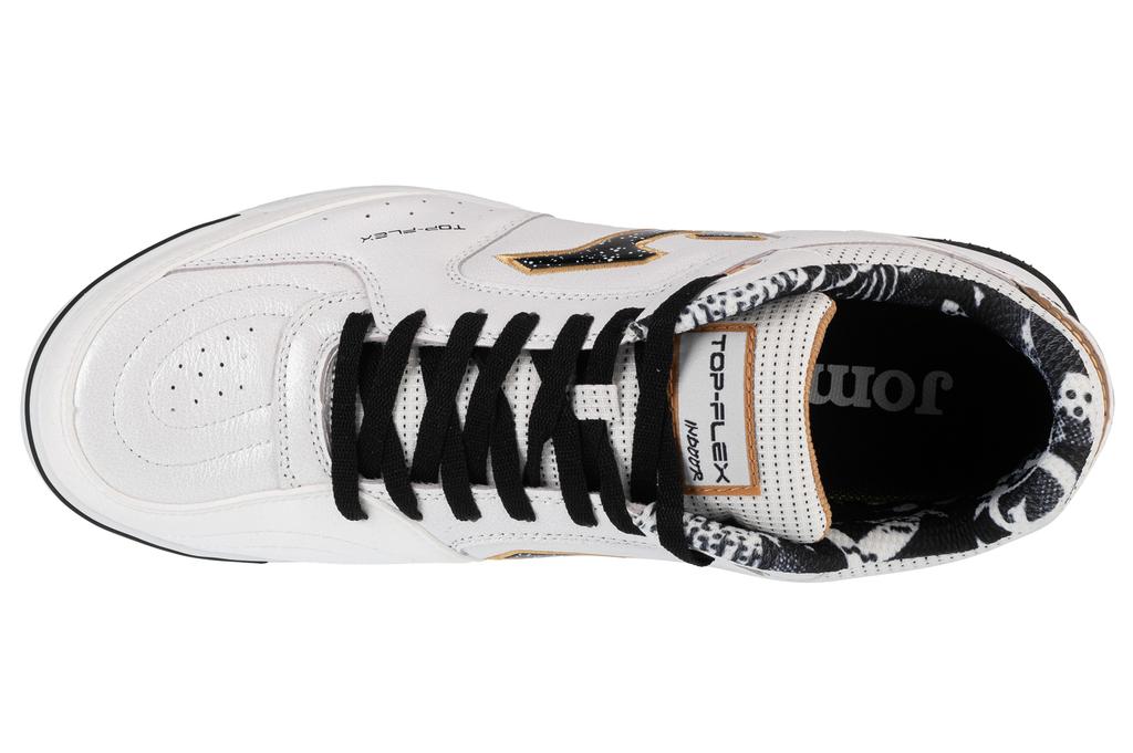 Joma Top Flex Rebound 24 TORS IN, Męskie białe buty do piłki halowej