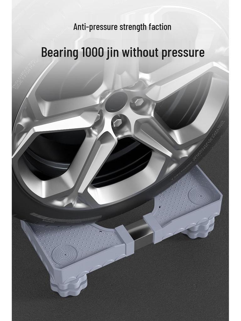 Universal Heavy-Duty Washing Machine Base Stand - Moisture & Shockproof, Adjustable for Top & Front Load Models