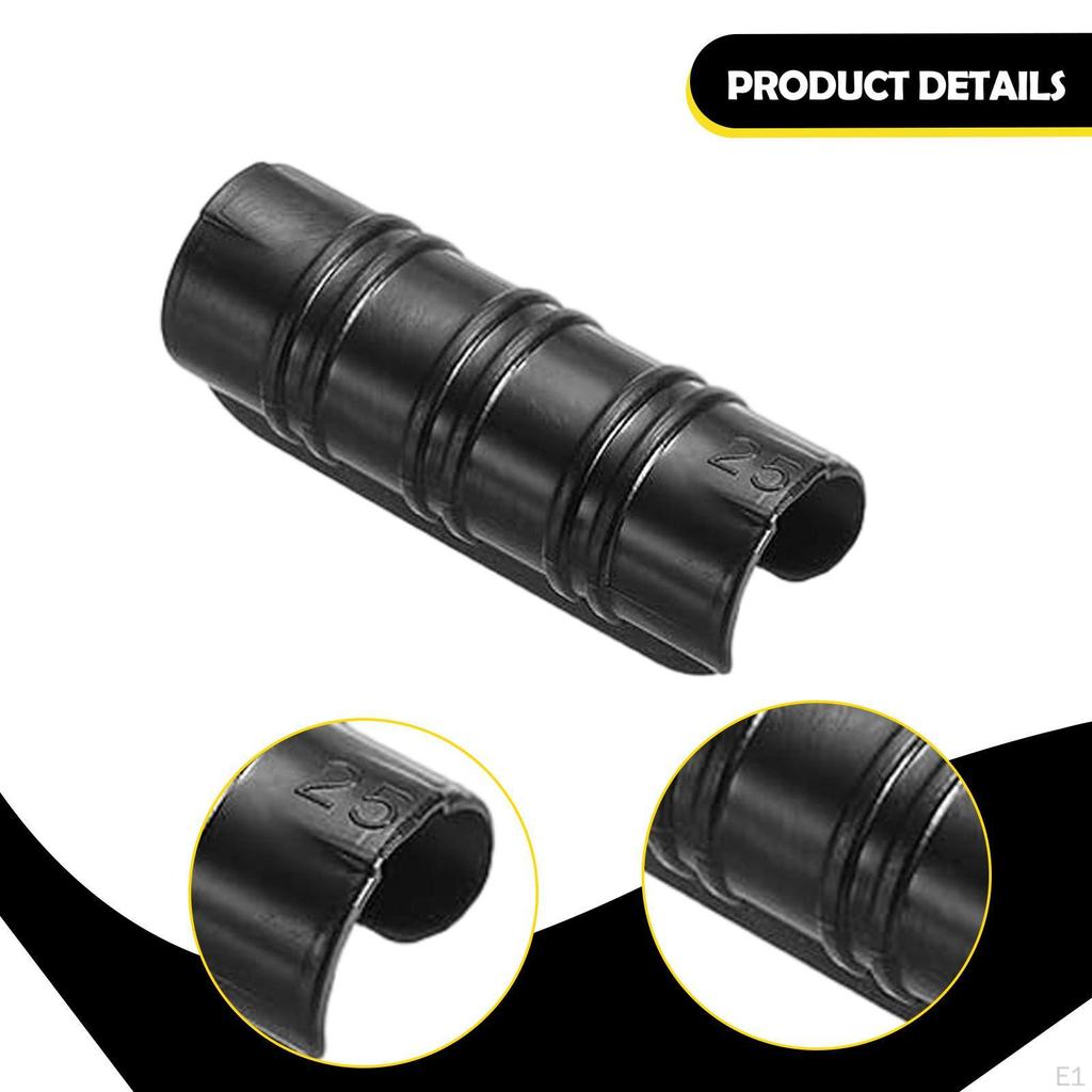 100 Pieces Greenhouse Frame Pipe Tubes, Garden Buildings Tube Clips, Multifunctional Easy to Install