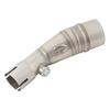 Slip On For Yamaha X MAX XMAX 250 300 XMAX250 XMAX300 2017 - 2022 Motorcycle Exhaust Middle Link Pipe Connecting 51mm Escape