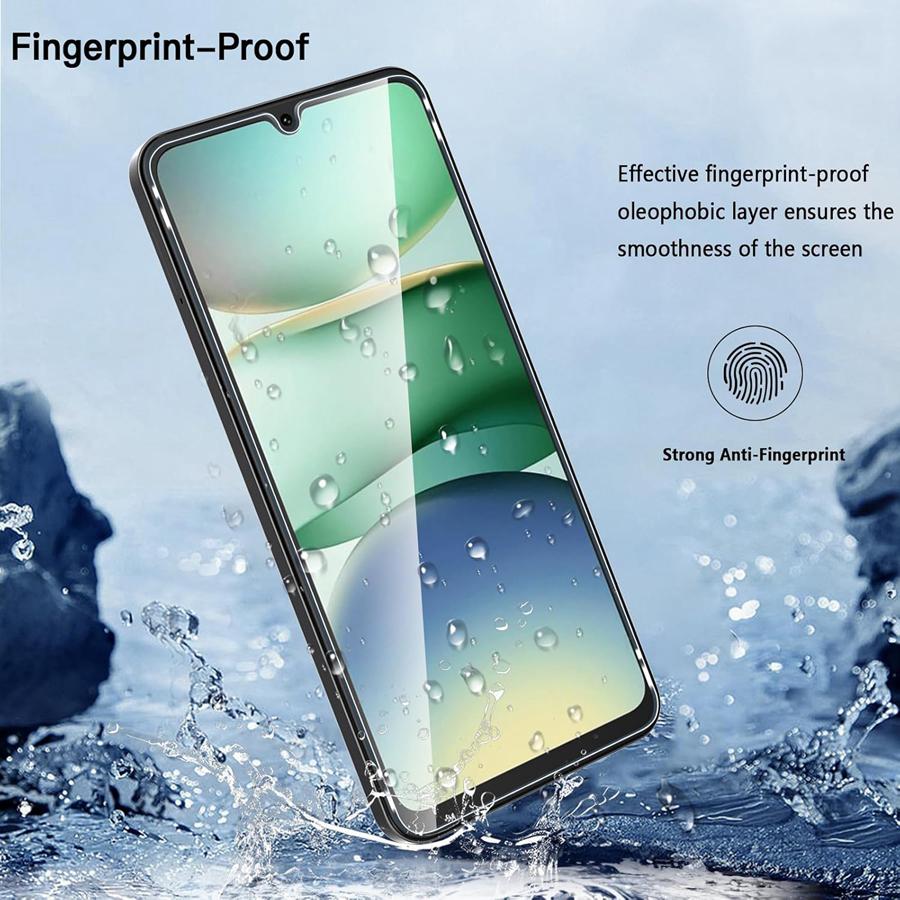 3 Stück HD 9H Härte Klar Gehärtetes Glas Displayschutzfolie für Redmi A5