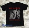 GG Allin Sångare T-shirt Punkrock Unisex T-shirt Storlek S-5XL.webp Unisex T-shirt