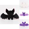 Halloween Bats Plush Toy Dark And Mysterious Halloween Gift