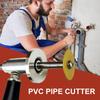 PVC Inside Pipe Cutter Adjustable Interior PVC Pipe Cutter Ergonomic Hose Cutting Plumbing Tools Drill Attachment Tube Machine