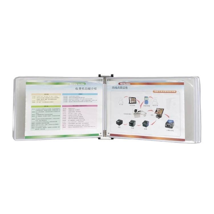 Wall Reference Organizer with 5 Easy-Loading Pocket for Workshop