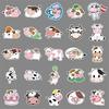 50 Cartoon Cow Stickers for Laptops, Suitcases, Guitars, Helmets, Cars