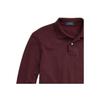 Polo Ralph Lauren FW23 Solid Color Logo Embroidered Casual Long Sleeve Polo Shirt Unisex Polo Shirts MNPOKNI16822560-600