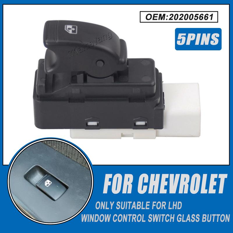 Aveo Electric Power Window Switch Button 05661 For Chevy Chevrolet AVEO 2007 2008 2009 2010 2011 Window Lifter Switch