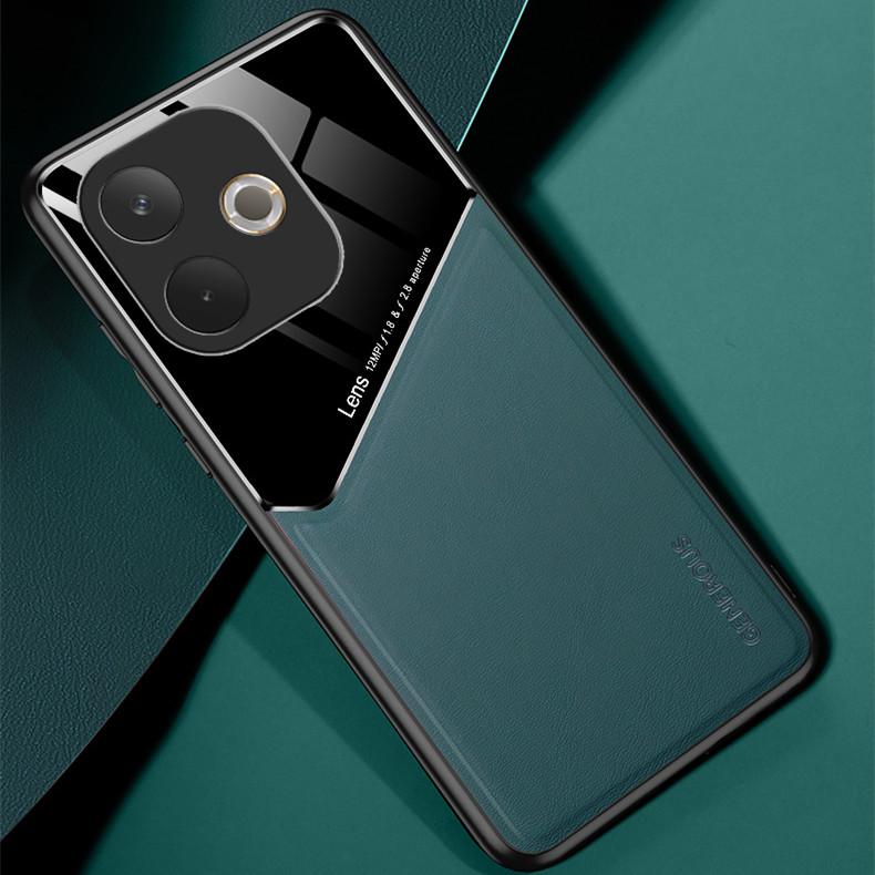 Magnetyczny Uchwyt Samoprzylepny Etui Dla OPPO A5 Pro 5G Pokrowiec Ochronny Wstrząsoodporna Ramka Coque Fundas