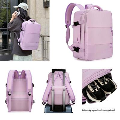 Women's Large Capacity Multi-Functional Travel Backpack - Ideal for Business Trips and Laptop Storage