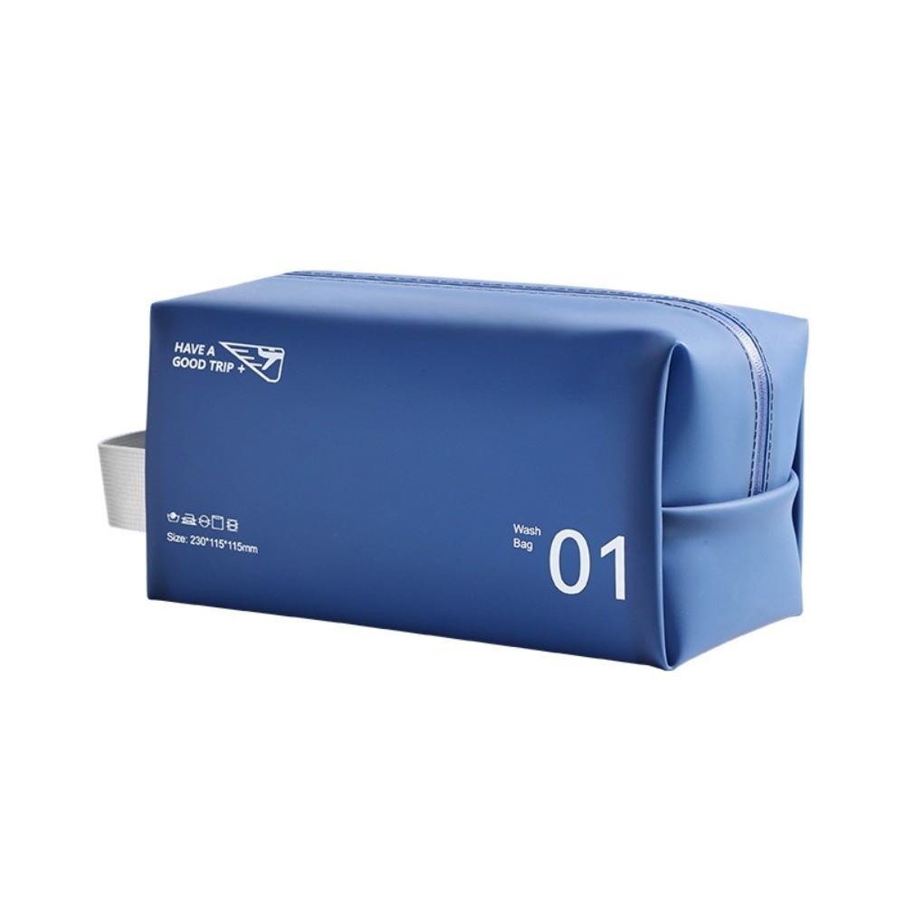 New PVC Travel Toiletry Bag Waterproof Zipper Closure Makeup Bag Large Capacity Cosmetic Bag for Women & Men