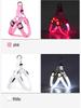 LED Luminous Dog Harness for Medium & Large Dogs - Night Glow Pet Safety Light
