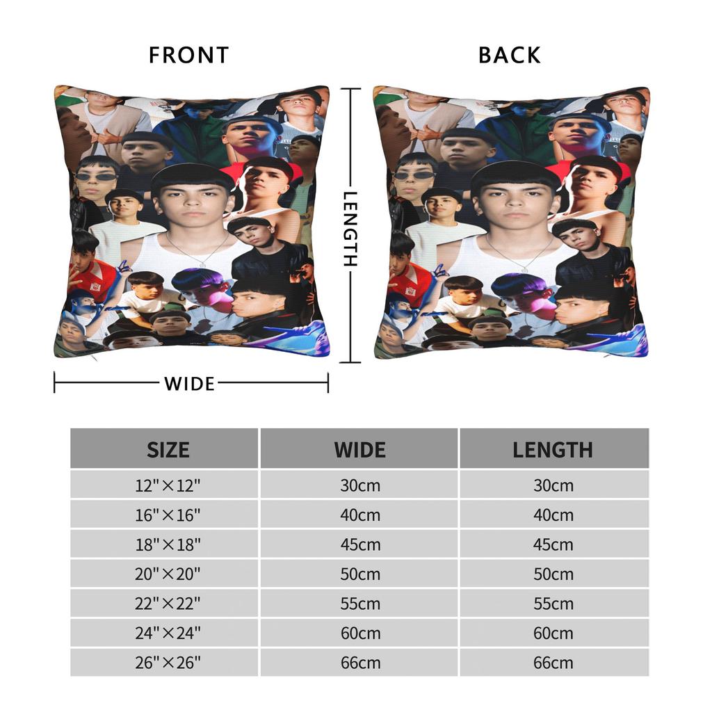 Rapper M-Milo J Pillow Case Comfy Pillow Cover For Chair Sofa Home Decor Vintage Pillowcases
