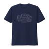 Vintage Tribal Aztec Fish Totem Print Cool Casual T Shirt Vintage Washed Slightly Fashion Homme Unisex Versatile
