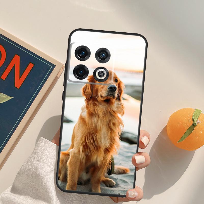 Golden Retriever Dog Case For OnePlus 13T 10T 10R 12R 13R 15 13 12 11 10 9 Pro Nord CE 5 2 3 4 Lite N20 N30 Cover