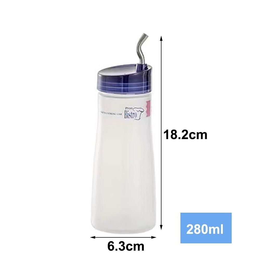 New 280ml 380ml Squeeze Sauce Bottle Large Capacity Plastic Squeeze Bottles Clear Salad Dressing Bottle Ketchup