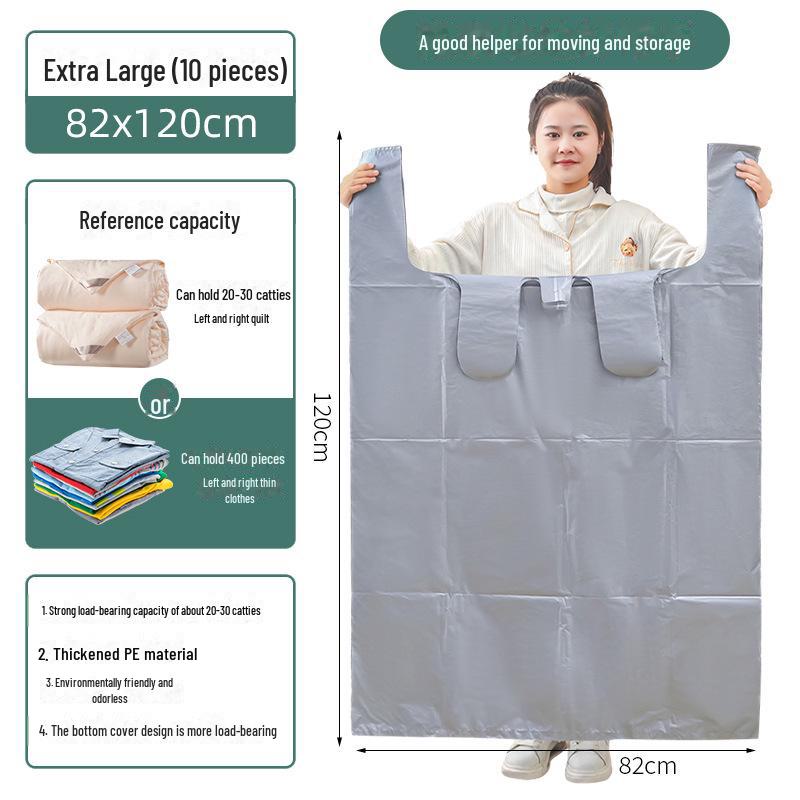 Large Capacity Waterproof Moving Bags for Luggage, Clothes, and Quilts