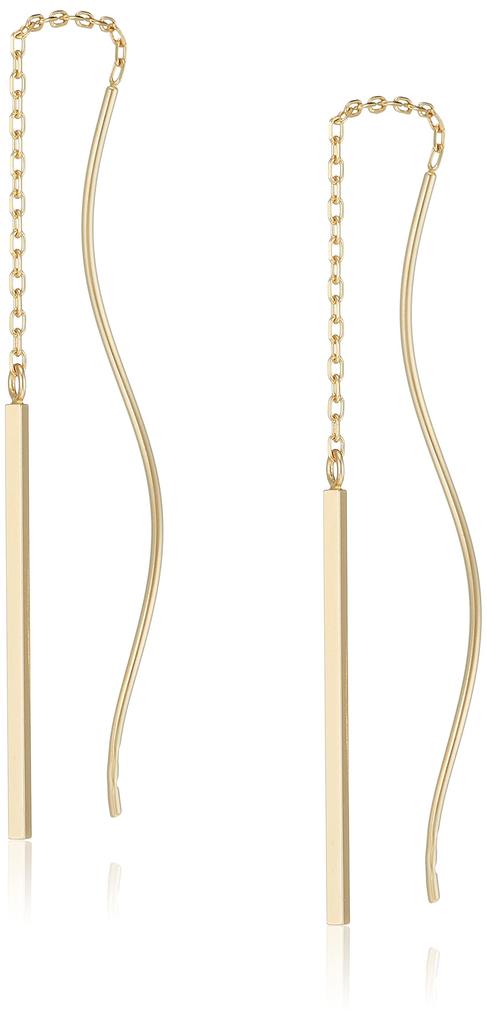 Earrings K10 Yellow Gold Basic AJVA2358 YG [Official] [Vendome Aoyama]