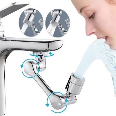 1080Univerzální otočný prodlužovací perlátor na vodovodní baterii Plastový filtr proti stříkání Kuchyňská baterie Baterie k umyvadlu Bublinková tryska Robotické rameno
