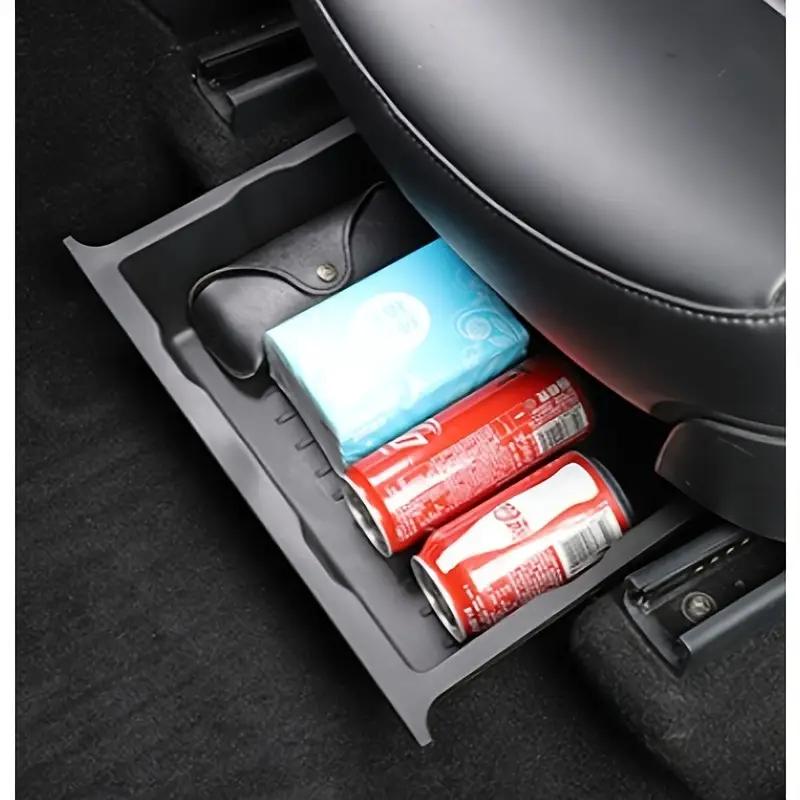 Under Seat Storage Box Case Car Seat Organizer Vehicle Underseat Drawer HolderCar Storage Box Case