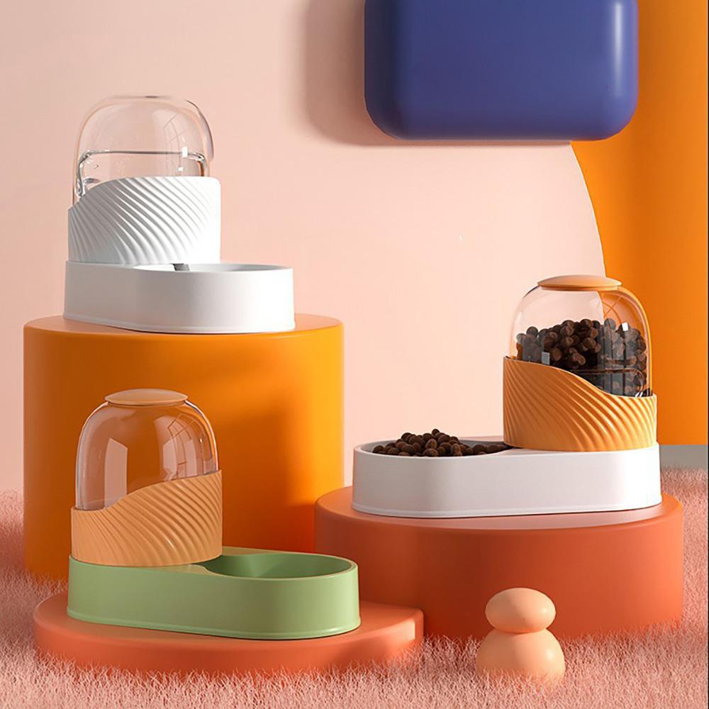 Automatic Pet Feeding Bowls, Cat Water Dispenser,Pets Feeder,3.5L Large Capacity,Dog Food Feeder,Drinking Fountain,Feeding Bowl