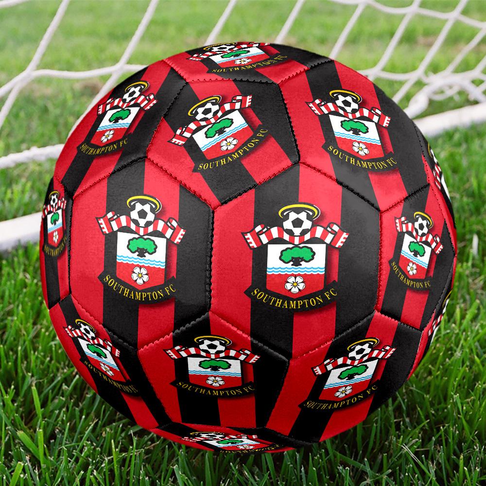 Fc Crest Design Printed Size 5 Soccer Balls, High-Quality, Anti-Slip, Protective Football, A Unique Gift , Birthdays, Christmas Gifts