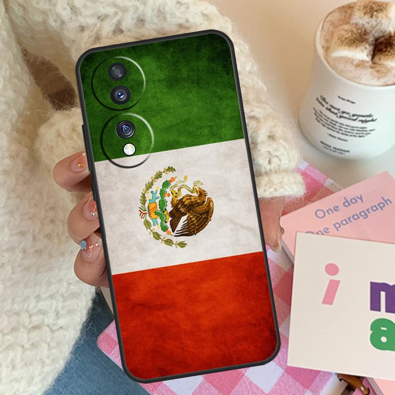 Mexico Mexican Flag For Honor Magic 8 7 5 6 Pro Case For Honor 200 400 50 90 70 Lite X8c X8b X9a X9b X9c X9d Win