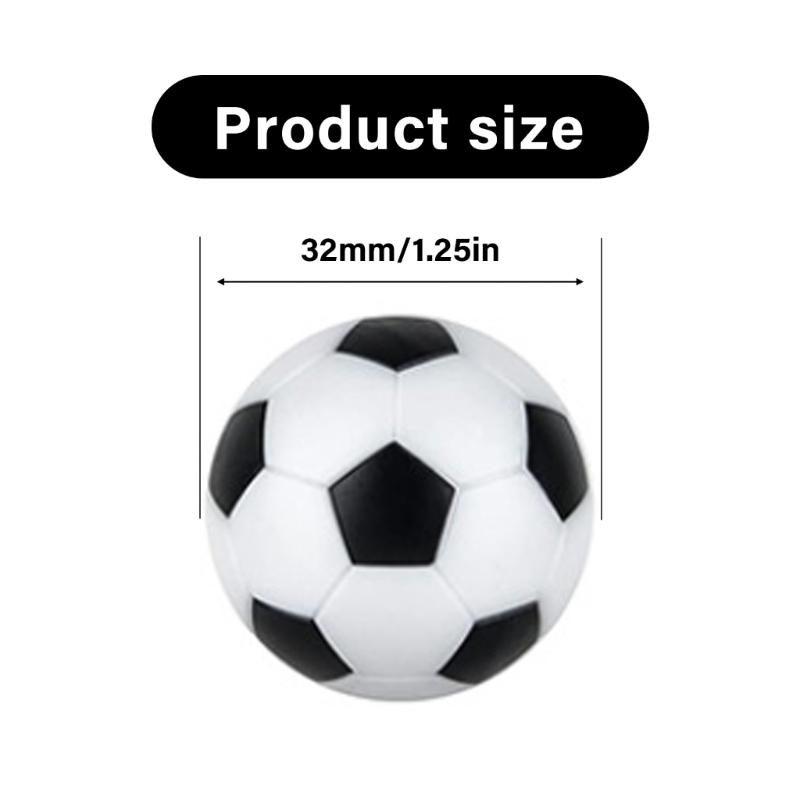 18Pcs Table Soccer Foosball Replacement Balls Official Table Soccer Balls Tabletop Football Balls Football Machine Part