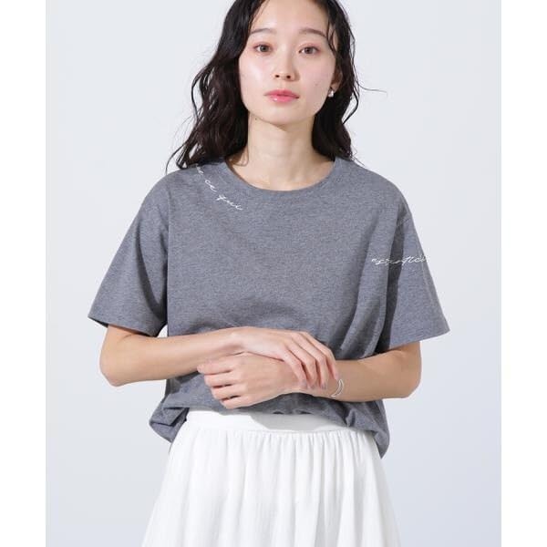 Natural Beauty Logo Embroidered Top [N Basic]