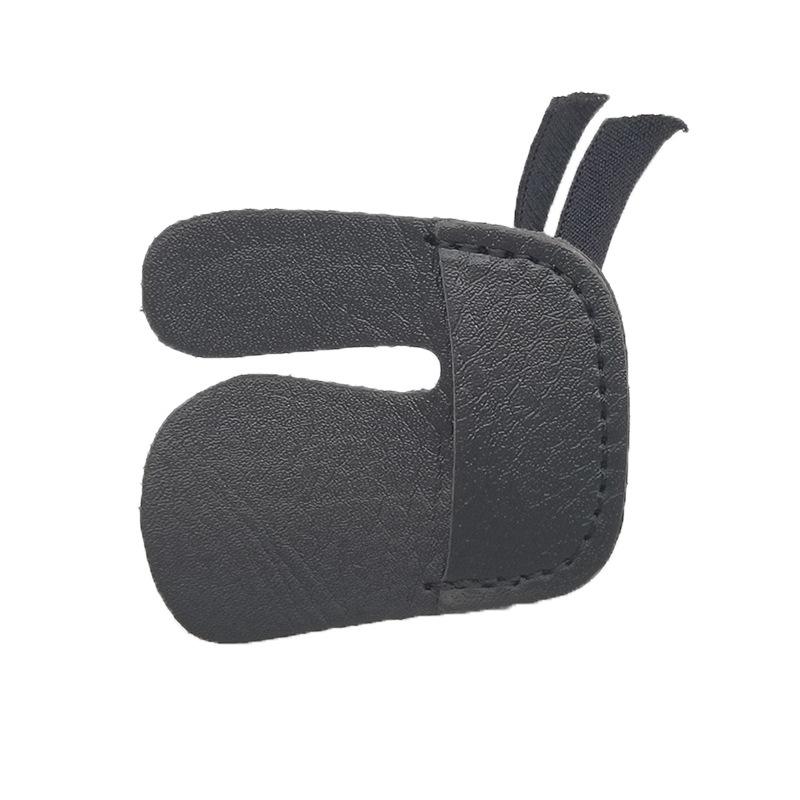 Ochrana prstů pro luk a šíp Lukostřelba Dvouvrstvá PU ochrana prstů Proti zakřivení Krása Kořist Tradiční luk Kožený chránič prstů Vybavení