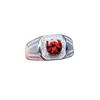 Natural Garnet Ring In 925 Sterling Silver – Elegant, Bold, and Durable Design