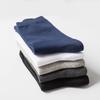 Lot de 10 paires de chaussettes pour homme en coton peigné, noires, décontractées, respirantes, de haute qualité, grandes tailles (38-48)