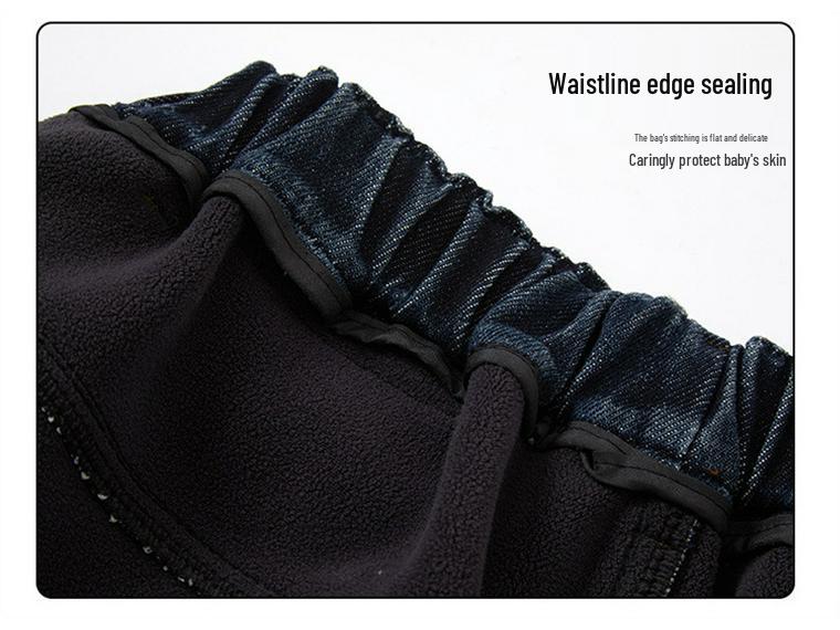 Chłopięce luźne dżinsy casualowe - Kolekcja Wiosna/Jesień 2025