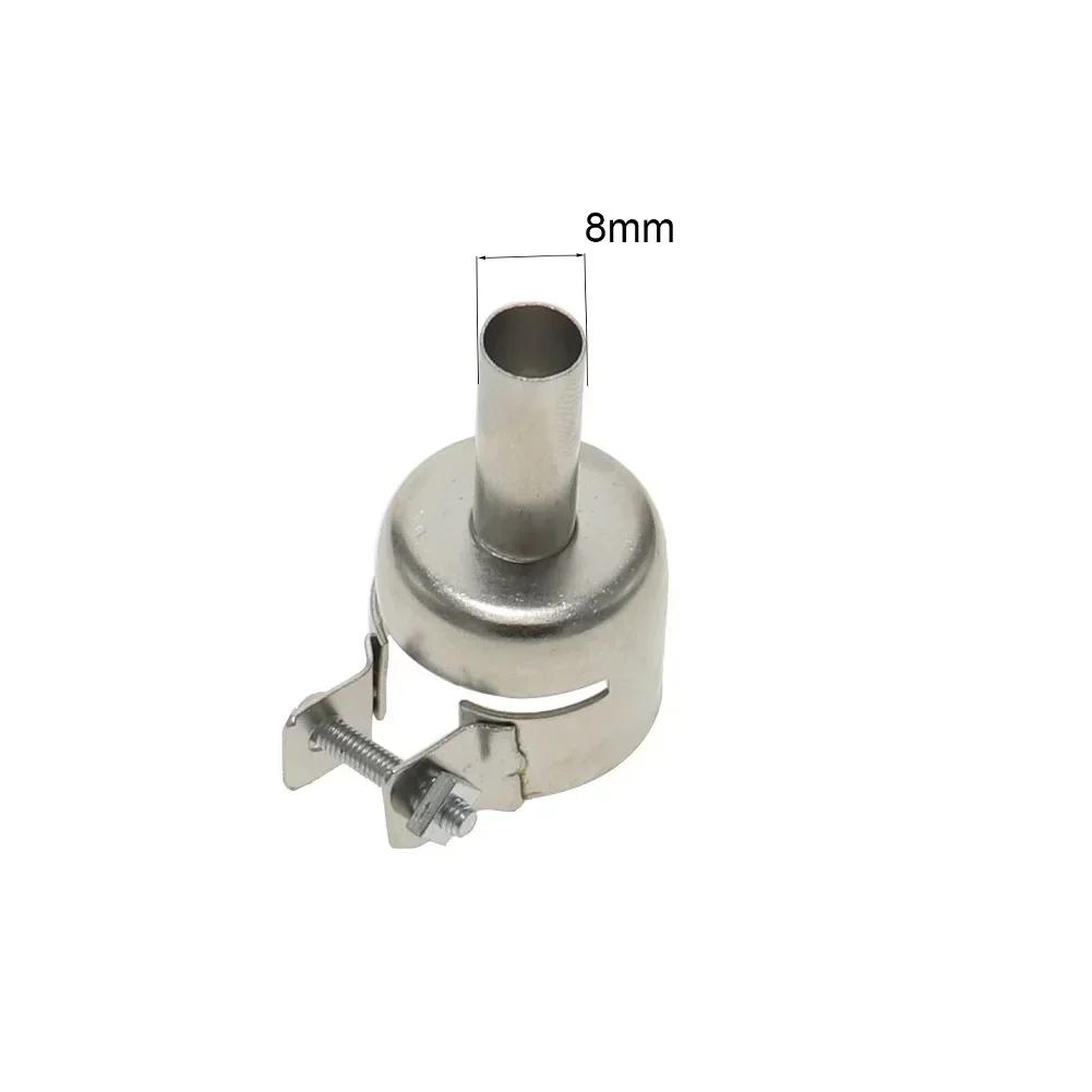 Hot Air Nozzle Welding Nozzle Soldering Station 1pc 3-12mm Silver Stainless Steel Aoyue 906 For 850 And 852D Series