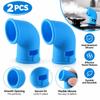 2 PCS Silicone Pressure Cooker Steam Diverter Blue Silicone Steam Diverter Pressure Cooker