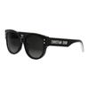 Letter Logo Design Irregular Shape Sunglasses Women Sunglasses Black DIORPACIFIC-B2F-10A1