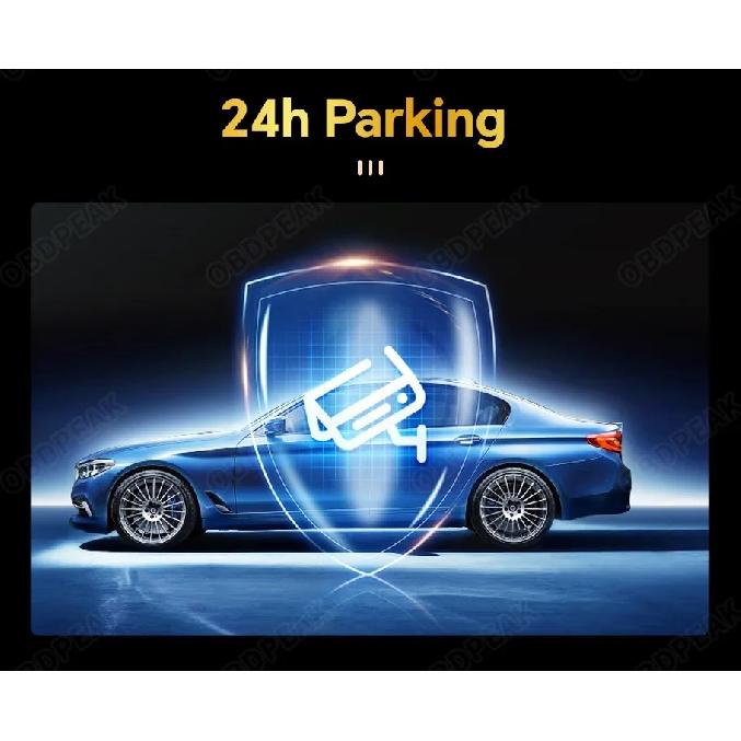 4K Dash Cam 4-Channel Record 1080P ADAS BSD Car DVR WIFI APP Rear View Mirror Auto Video Recorder Camera Ultra HD 24H Parking