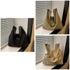 Stylish Street Fashion Nylon Tote Bag Big Size Car Line Detail Vertical Square Shape Magnetic Buckle Zippered Inner Pocket Soft Shoulderbag