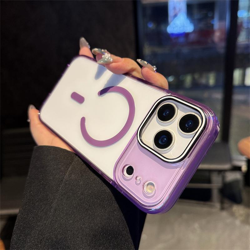 Acrylic Magnetic Case with Integrated Buttons for iPhone 17 Pro Max - Apple 16 Protection iPhone 17 Pro Max