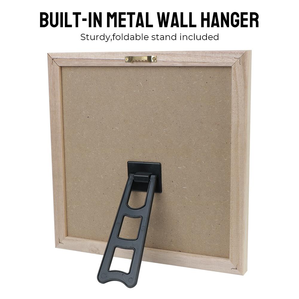 10x10 Inch Home Decor Felt Letter Board Convey Information Corkboard Oak Wood Message Boards Wall Decoration 460 Letters