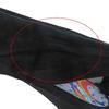 Great HERMES pumps Back ribbon pointed toe  black Suede leather Women 36 221013Z Used