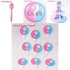 Elegant Baby Gender Reveal Party Decoration Boy Or Girl Disposable Tableware Set