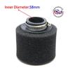 32mm 35mm 38mm 42mm 44mm 58mm Straight Neck Foam Air Filter Sponge Cleaner Moped Scooter Dirt Pit Bike Motorcycle RED Kayo BSE Air Filters 7