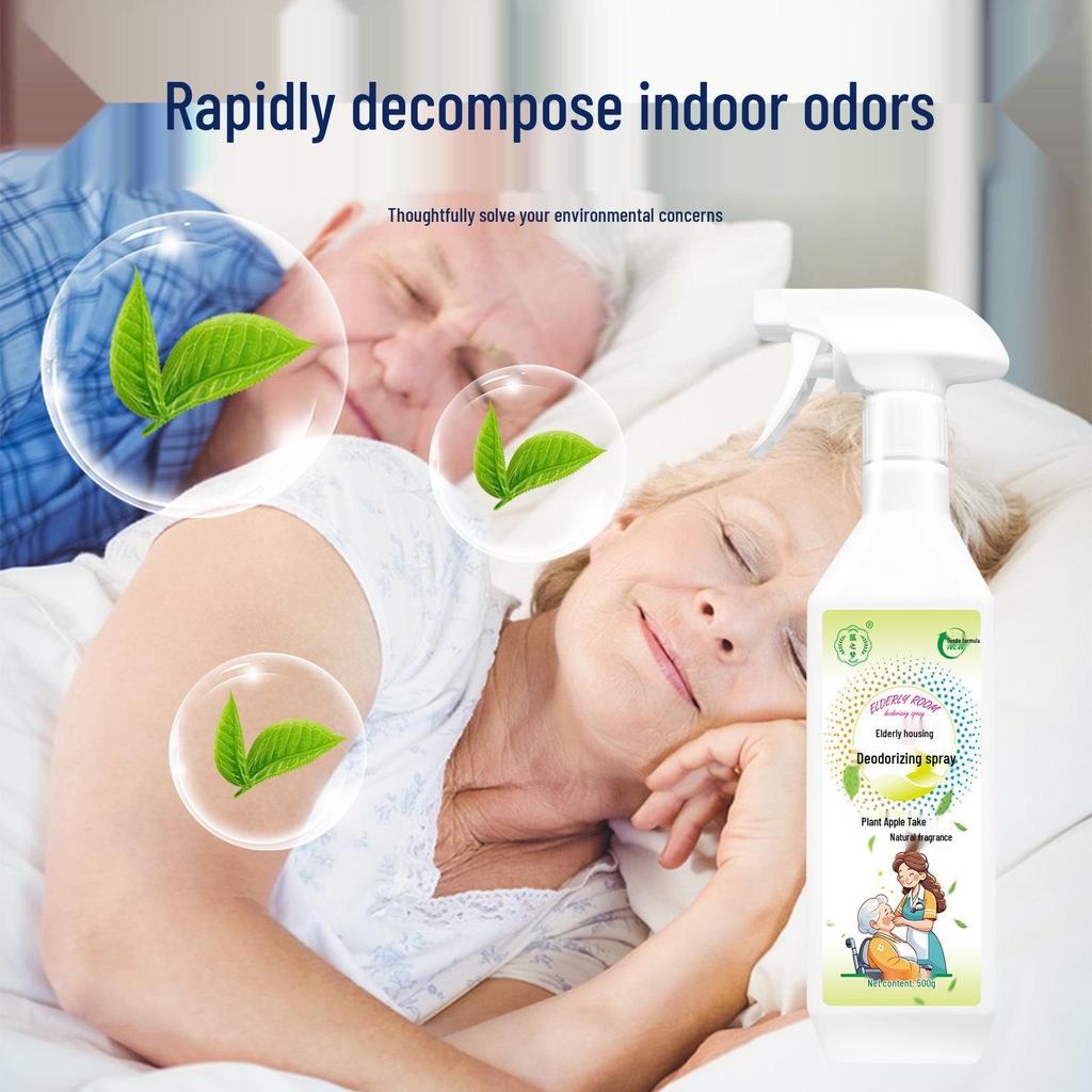 Elderly Odor Elimination Spray: Freshens Air and Removes Body & Urine Odors
