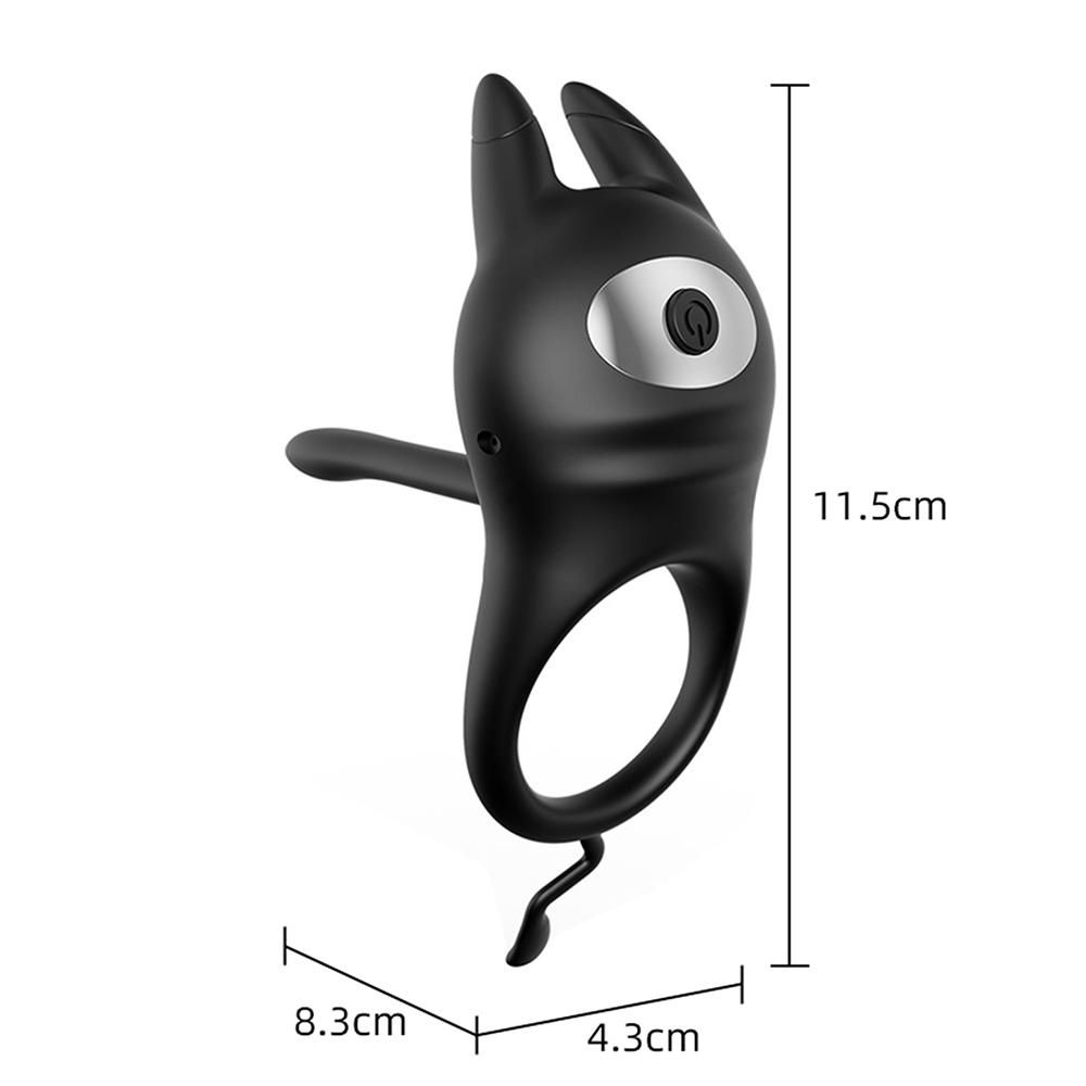 Adjustable Cock Ring for Men Remote Control Vibrating Penis Rings for Ejaculation Delay Testis Stimulation Sex Toy for Couples