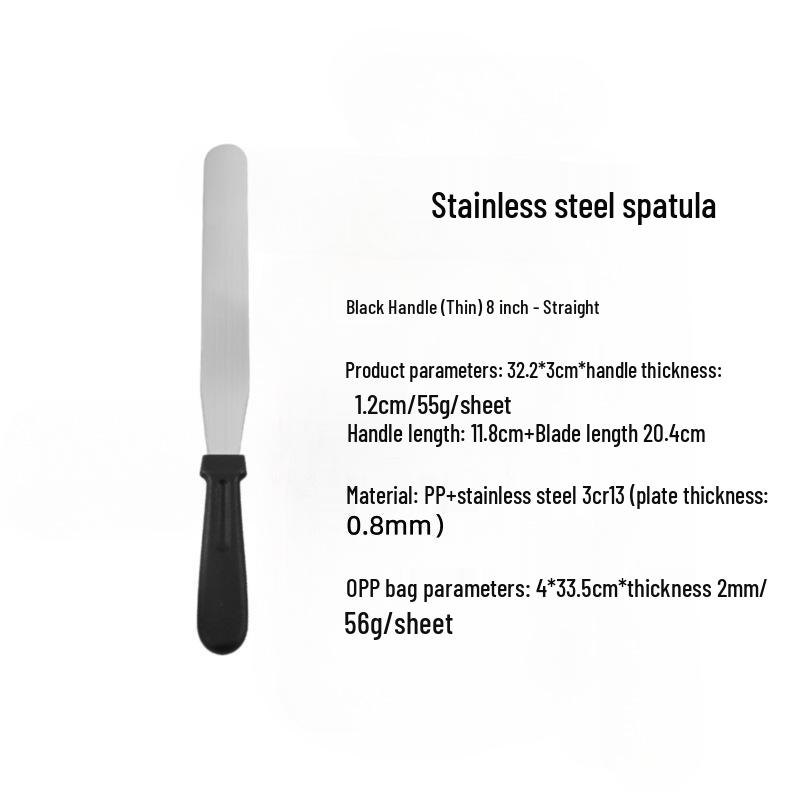 Wheat Straw Spatula & Cake Scraper Set